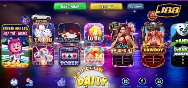 Kho game X29 phong phú đa dạng