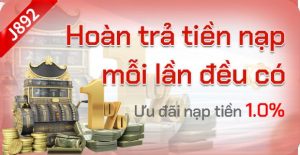 Nạp tiền tặng thưởng không giới hạn, mỗi lần đều có