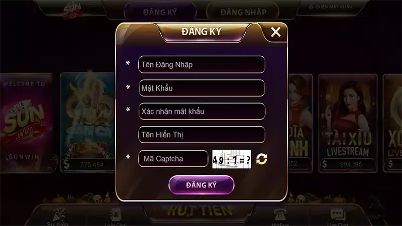 dang ky sunwin 1 - Hướng Dẫn Đăng Ký Sunwin Dễ Dàng Cho Newbie 